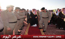 سمو أمير منطقة الحدود الشمالية يتفقد مدينة الحجاج ( تغطية مصورة )