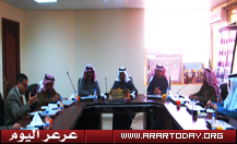 المجلس البلدي يستضيف عميد كلية الهندسة ووكيله ورؤساء الاقسام بالكلية