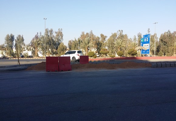 بعد نشر عرعر اليوم عن تقاطع صلاح الدين بحي مشرف الأمانه تغلقه