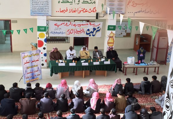 محاضرة عن مرض السكر في متوسطة صهيب الرومي