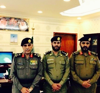 ترقية عبدالعزيز الحارثي الى رتبة نقيب بأمن طرق العويقيلة