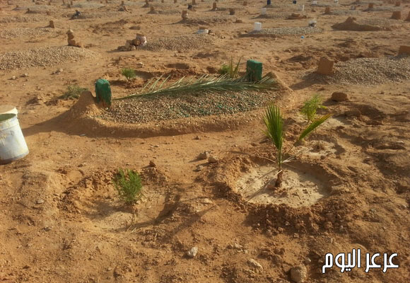 رصد مخالفات شرعية لبعض القبور بمقبرة عرعر ..ومدير مركز الدعوه يوضح الأمر