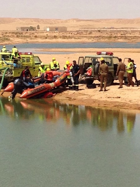 مدني الشمالية يقيم برنامج تدريبي لوحدة الغوص بعرعر