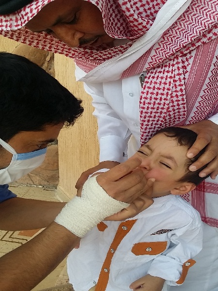 إشتباه بإصابة طفله بمتلازمة غيلان باريه والصحه تقوم بإجرائات إحترازية