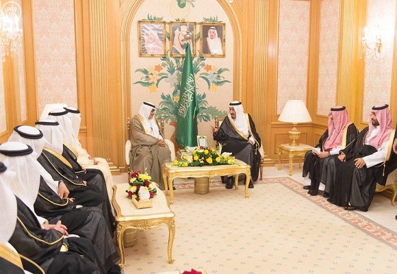 خادم الحرمين الشريفين يستقبل أصحاب السمو أمراء المناطق