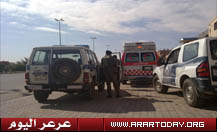 الهلال الأحمر يستعين بالدوريات الأمنية للسيطرة على وافد معتل نفسياً بعرعر