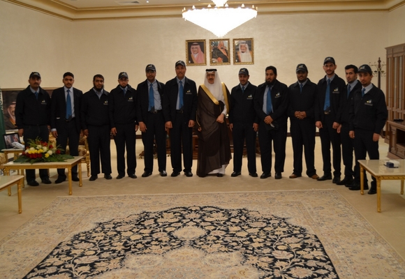 امير الحدود الشمالية يستقبل عميد تقنية عرعر