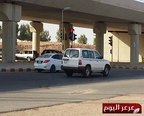 مرور الشمالية يشغل تقاطع طريق الأمير متعب بن عبدالعزيز مع طريق الملك فيصل بن عبدالعزيز