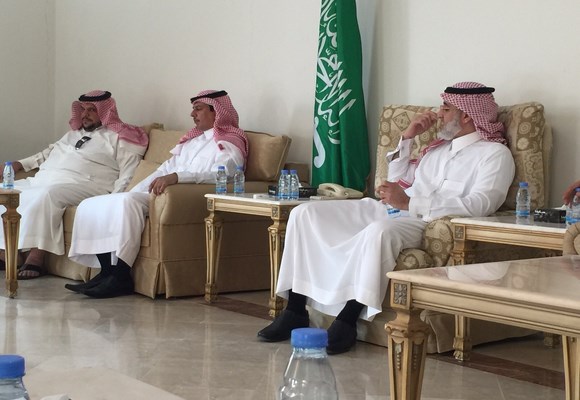 عمل الشمالية تبحث سبل التعاون مع رجال اعمال محافظة رفحاء