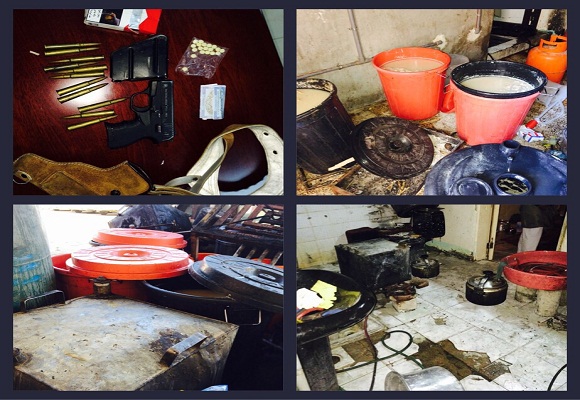 ادارة التحريات والبحث الجنائي تقبض على مروج خمور في عرعر