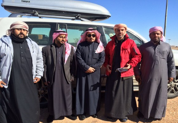 بالصور فريق سماوي الإستكشافي الإماراتي ..الكرم الشمالي أكبر عائق