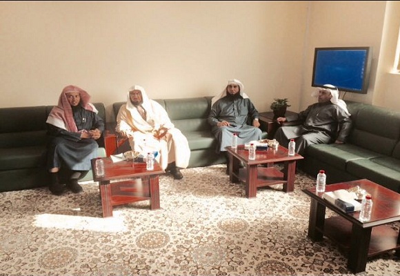 جمعية ألفة في ضيافة الشيخ عبدالرحمن الفتيخ رئيس محكمة عرعر