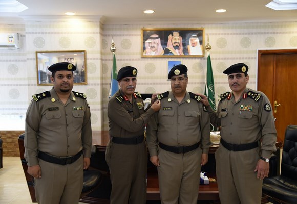 مدير شرطة الشمالية يقلد الذايدي رتبته الجديدة