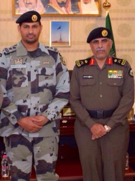 ترقية قائد قوة الطوارئ الخاصة بمنطقة الحدود الشمالية الى رتبة مقدم