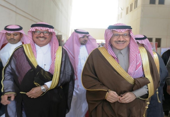 أمير منطقة الحدود الشمالية يفتتح مباني جامعة الحدود الشمالية بمحافظة طريف