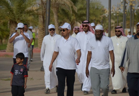 مشاركة برنامج مكافحة التدخين في فعاليات برنامج حرك لأجل صحتك