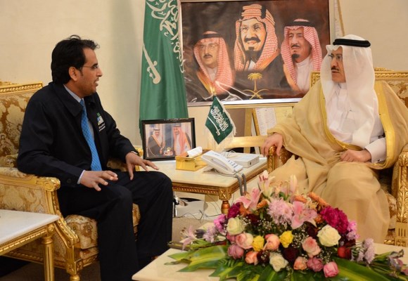 أمير الشمالية يستقبل عميد تقنية عرعر