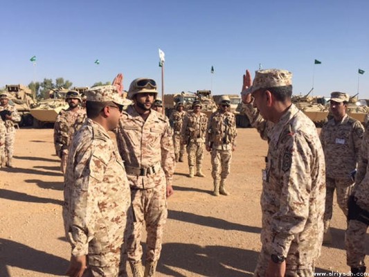 نايف بن ماجد: قوات الحرس الوطني بالحدود الشمالية جاهزة لردع أي عدوان