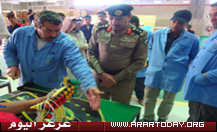 مدير مرور الشمالية يزور المعهد المهني بعرعر