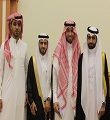 بالصور .. الشيخ فرحان بن معيض الرفدي يحتفل بزواج ابنائه