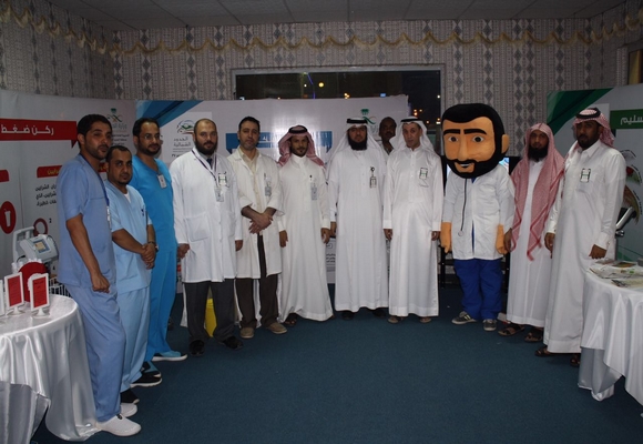 مديرية الصحة بالشمالية تشارك بأربعة أركان في مهرجان صيف عرعر 37