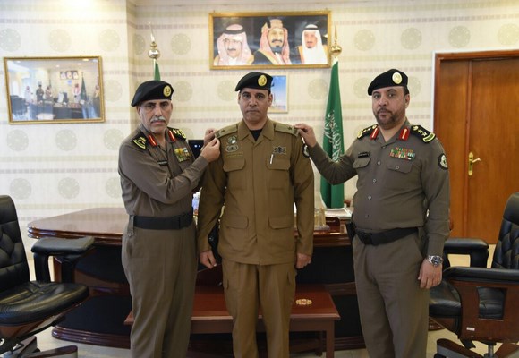 الهادي سحل العنزي الى رتبة ملازم