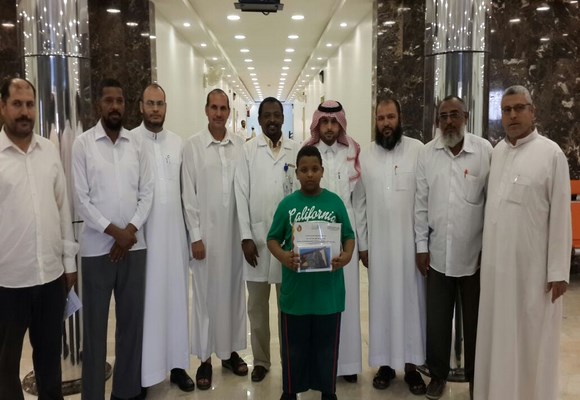 تسريع الطالب عمر عبدالعزيز في مدارس رياض الفكر الأهلية