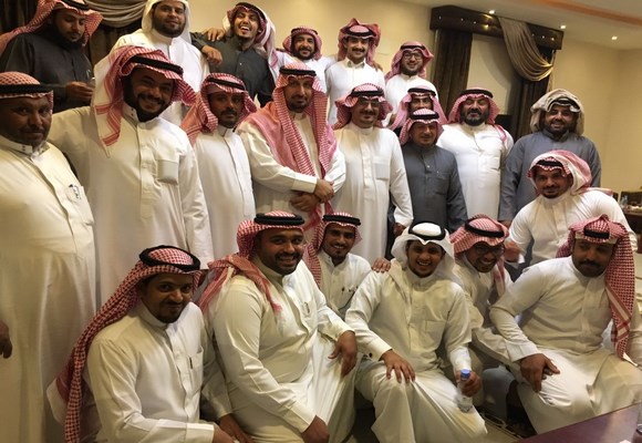 منسوبي إمارة الشمالية يحتفلون بزميلهم المتقاعد حوري دخيل