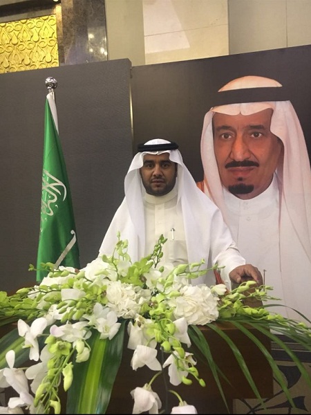 ترقية الاستاذ سعود مضحي الدهمشي الى وظيفة ( سكرتير اول ) بسفارة خادم الحرمين الشريفين بالاردن