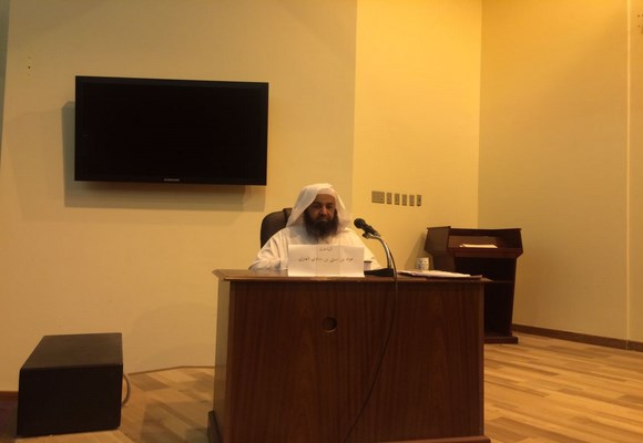 الشيخ عواد سبتي يحصل على درجة الماجستير بإمتياز