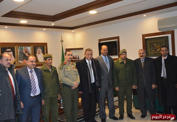 مدير جوازات الشمالية يستقبل القنصل المصري