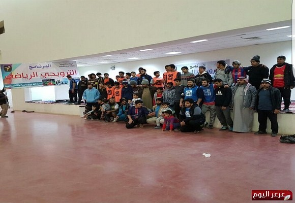 مكتب هيئة العامة للرياضة بالمنطقة ينفذ البرنامج الترويحي الرياضي (ادارة الترويح والساحات الرياضية)