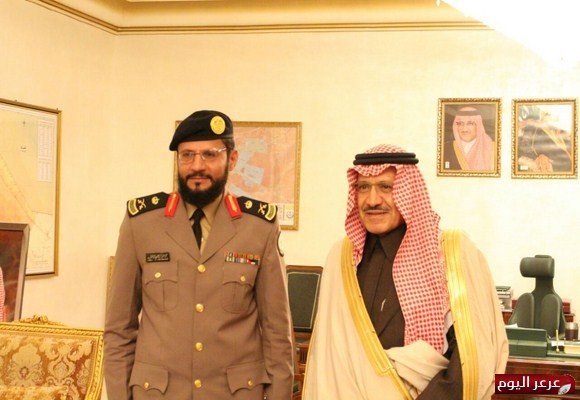 سمو أمير الشمالية يقلد العميره رتبة لواء