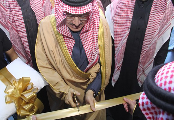 سمو أمير المنطقة يفتتح مركز وقت اللياقة الرياضي بعرعر