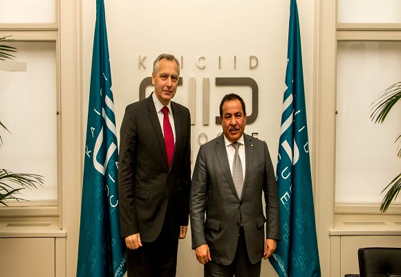 المبعوث الخاص لحرية الأديان لدى الاتحاد الأوروبي يزور مركز الملك عبدالله العالمي للحوار بين أتباع الأديان والثقافات