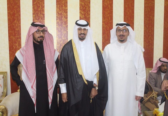 نزال الحامد يحتفل بزواج ابنه محمد