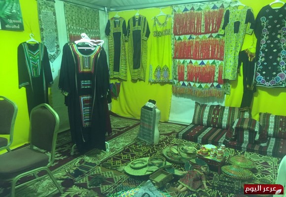 اقبال متزايد على قسم الزي الشمالي في جناح منطقة الحدود الشمالية