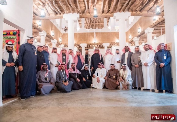 مديرعام المهرجان الوطني للتراث والثقافه ومدراء اجنحة المناطق يزورون جناح القصيم