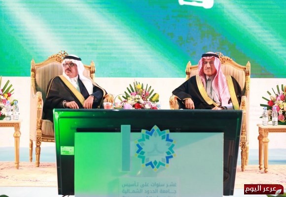 أمير منطقة الحدود الشمالية يرعى حفل تخريج الدفعة العاشرة بجامعة الحدود الشمالية واحتفالها بمرور عشر سنوات على إنشائها