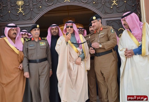 سمو أمير المنطقة يدشن اسبوع المرور الخليجي الموحد 2017