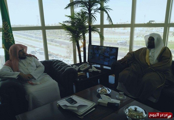 مدير عام فرع الرئاسة لهيئة الأمر بالمعروف والنهي عن المنكر بالمنطقة يزور معالي رئيس محكمة الاستئناف