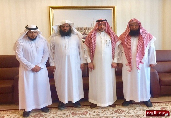 نائب وزير الشؤون الإسلامية يستقبل أعضاء مجلس إدارة المكتب التعاوني بمحافظة رفحاء