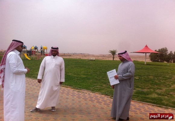 بلدي عرعر يرصد ملاحظاته على المنتزهات والمسطحات الخضراء