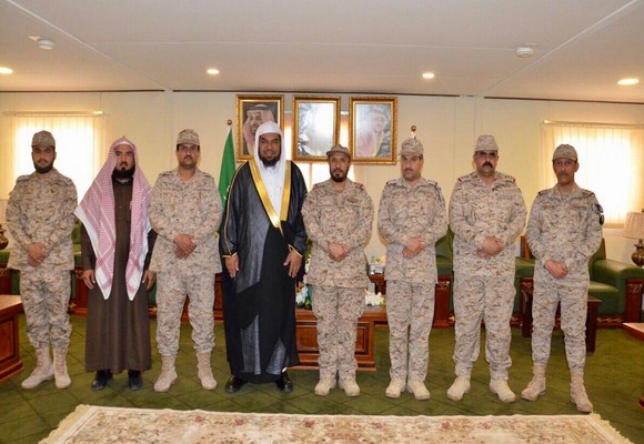 مديرعام هيئة الحدود الشمالية يزور قائد قوة عرعر