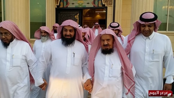 أصحاب الفضيلة العلماء في ضيافة الشيخ عواد سبتي