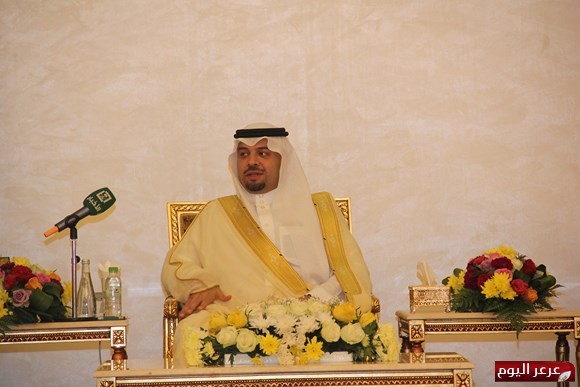 سمو أمير المنطقة يستقبل المهنئين بشهر رمضان المبارك