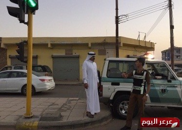 مرور عرعر يواصل خطته المروريه في شهر رمضان المبارك