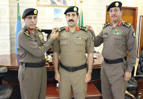 ترقية المقدم محمد الشلعان إلى رتبة عقيد