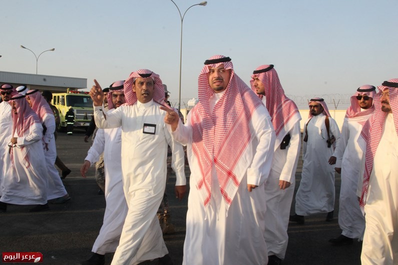 سمو أمير المنطقة يتفقد منفذ جديدة عرعر ويستقبل الحجاج العراقيين