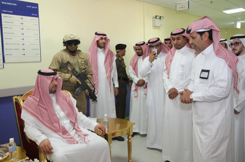 أمير الحدود الشمالية : أفتتاح المستشفى خلال أسبوعين